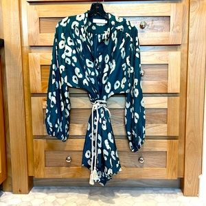 Zimmermann size 3 (US Large or 10) romper. Brand new, never worn!